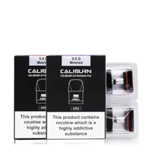 بودات كاليبرن جي 3 من يو ويل UWELL CALIBURN G3 Pods بود سولت يوويل