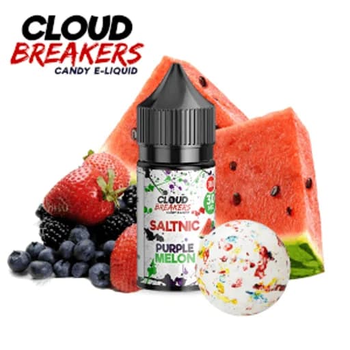  Purple Melon سولت كلاود بريكرز نكهة  عنب بطيخ