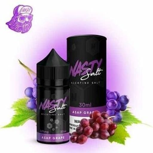 اساب جريب سولت ناستي نكهة  عنب - صورة رقم 1 - اساب جريب سولت ناستي نكهة  عنب | تسوق الآن من خرمة فيب